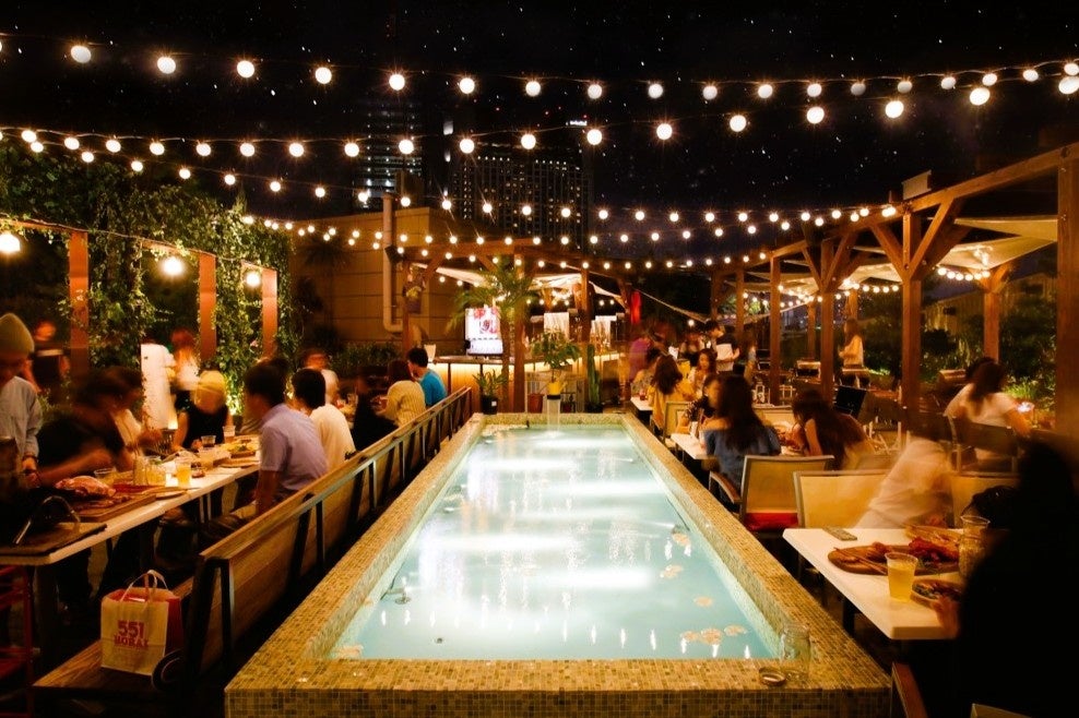 なんばパークス「THE ROOFTOP BBQ」
