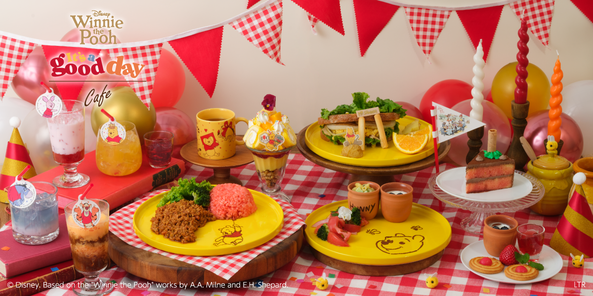 「くまのプーさん」OH MY CAFE in 大阪